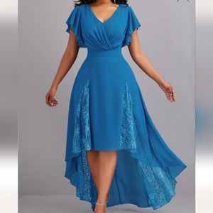 Blue dress size large